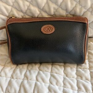 Liz Claiborne Black and Brown Crossbody Bag